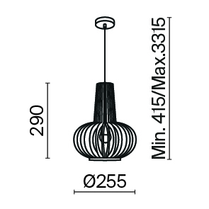 Подвесной светильник Maytoni MOD193PL-01W — изображение 7