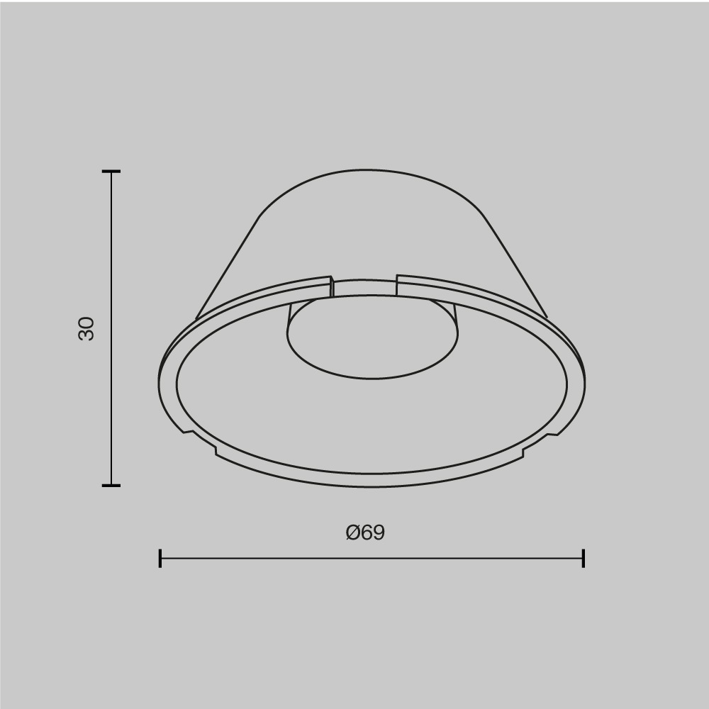 Комплектующие для светильника Technical LensD69-24 — изображение 5