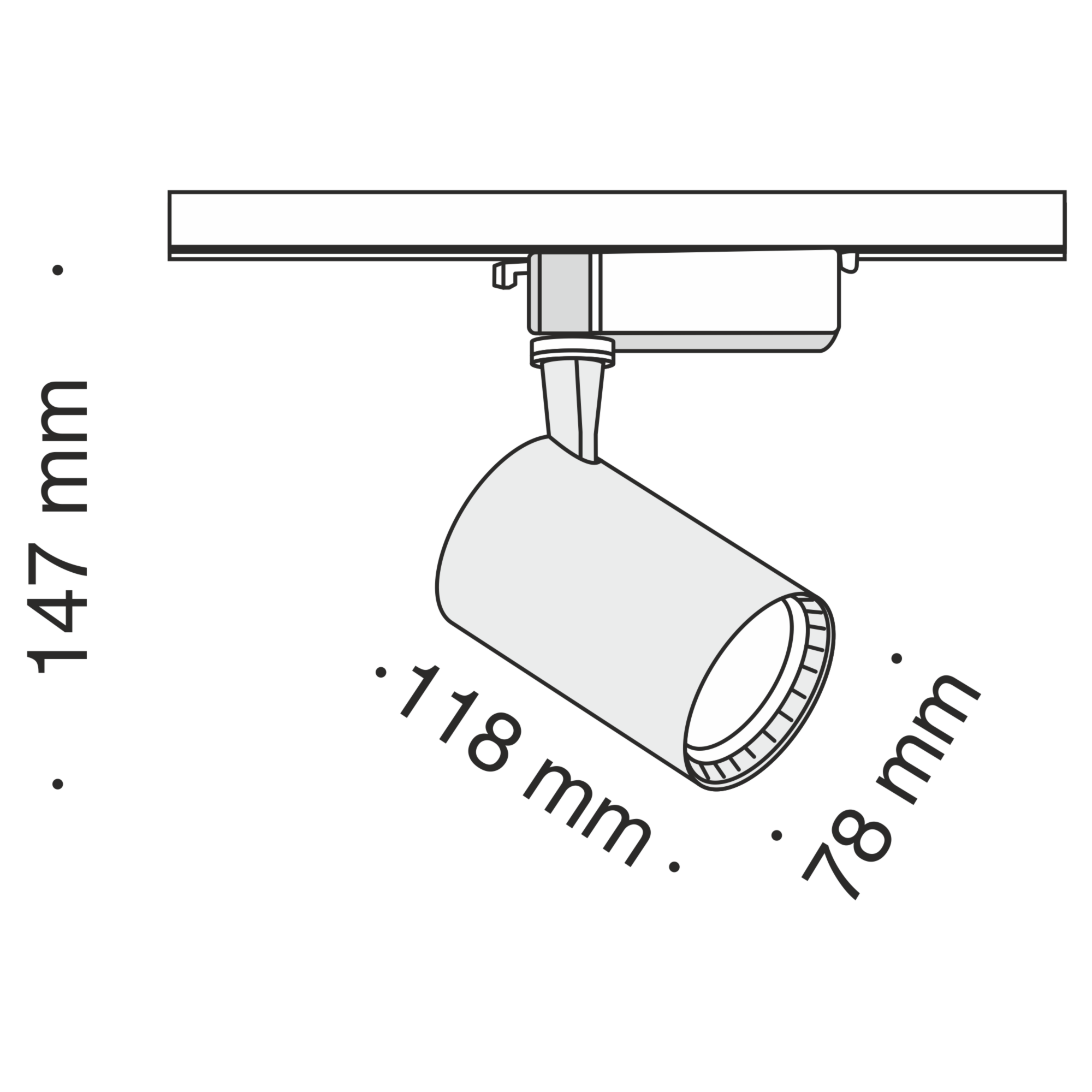 Трековый светильник Technical TR003-1-12W4K-B — изображение 6