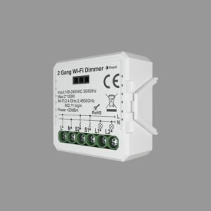RL1004-DM Двухканальное Wi-Fi реле-диммер 2 x 150 Вт