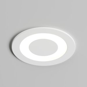 DK2700-WH Встраиваемый светильник, IP 20, 7 Вт, LED 3000, белый, алюминий