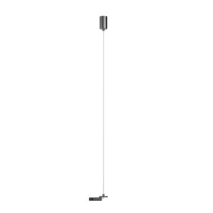 TR5717-DN Подвод питания для подвесного монтажа трека SHINE BASE, 48V DC, IP20, 2м, темный никель, алюминий