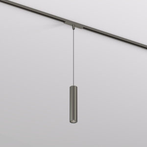 DK5744-DN Светильник для трека SHINE SPOT со светодиодом, D40*H200 кабель 1500мм, 48V DC, 8W, RA?90, 3000K, IP20, темный никель, алюминий