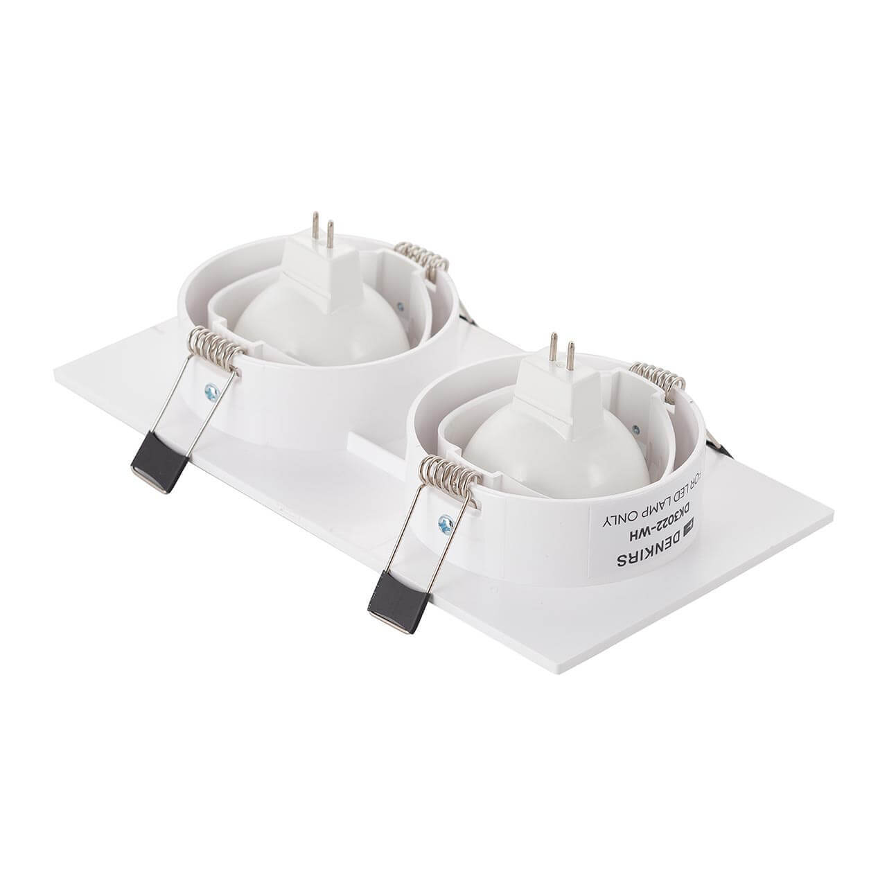 DK3022-WH Встраиваемый светильник, IP 20, 10 Вт, GU5.3, LED, белый, пластик — изображение 3