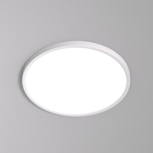 DK6522-WH Накладной светильник THIN, IP40, 36W, 3000K/4000K/6500K, переключатель цветовой температуры на корпусе, белый, полимер