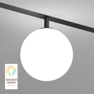 DK8051-BK Рассеивающий светильник SMART MOON 5W DIM 3000K-6000K, ?130мм, черный, акрил