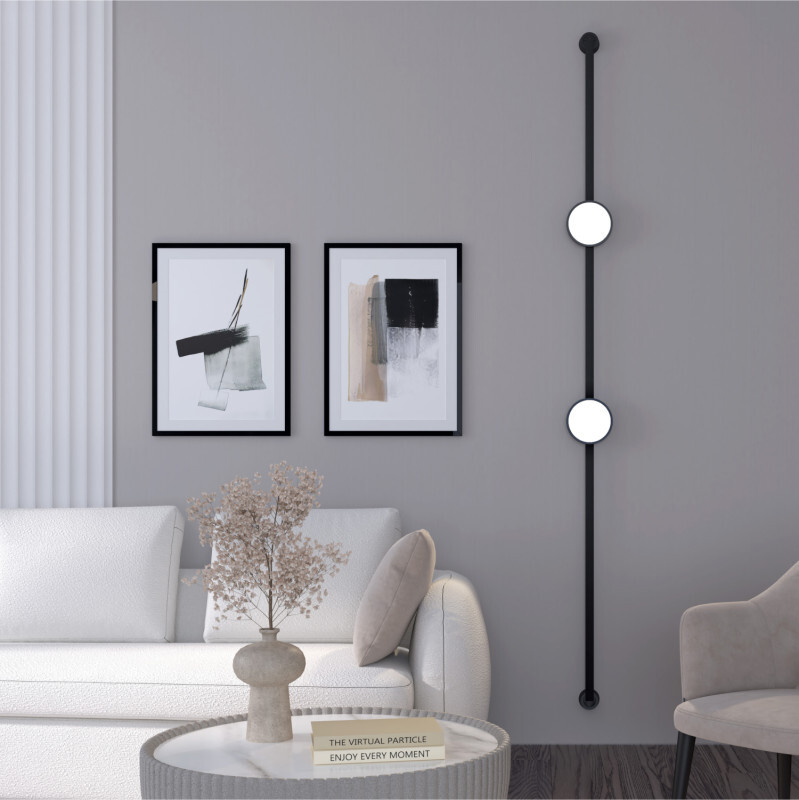 DK5567-BK Cветильник для трека-ремня Belty, серия Flow, со светодиодом, D168*H29.5мм, 48V DC, 10W, RA90, 120°, 3000K, IP20, черный, алюминий — изображение 7