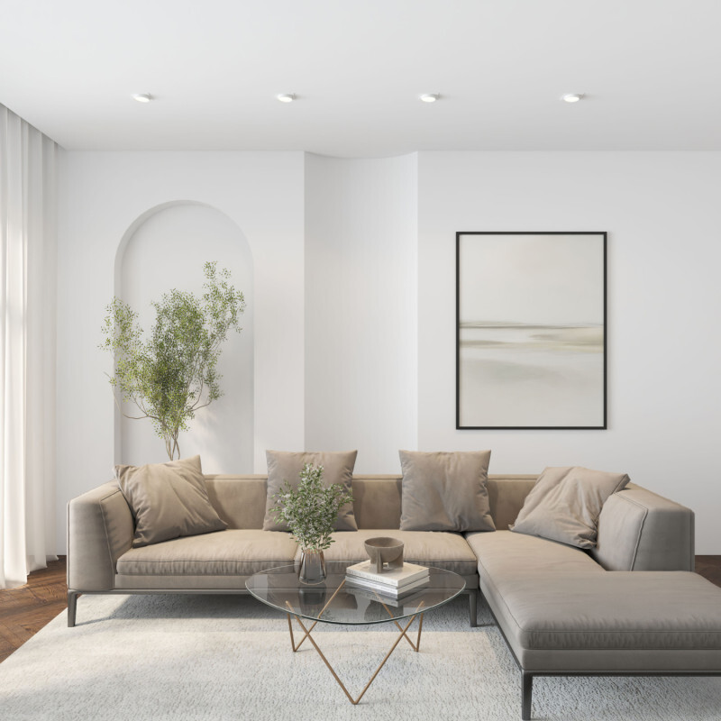 DK2091-WH Встраиваемый светильник FLAT, IP 20, до 15 Вт, GX53, LED, белый, алюминий — изображение 5