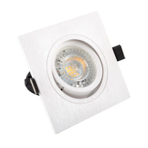 DK3021-WH Встраиваемый светильник, IP 20, 10 Вт, GU5.3, LED, белый, пластик