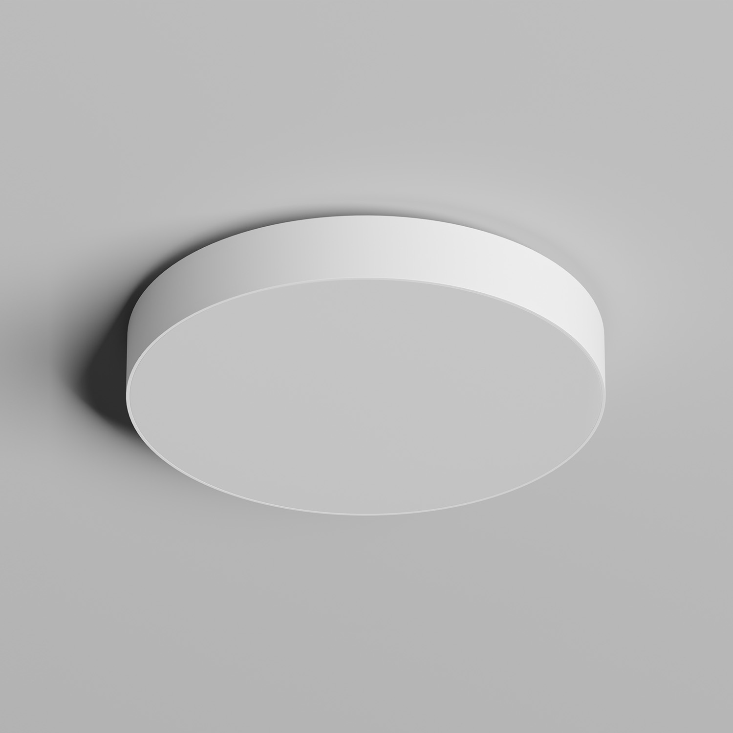 DK2851-WH Накладной светильник TAB 36 Вт, LED LED 3000K/4000K/6500K, IP 20, d212mm, белый, алюминий/акрил — изображение 2