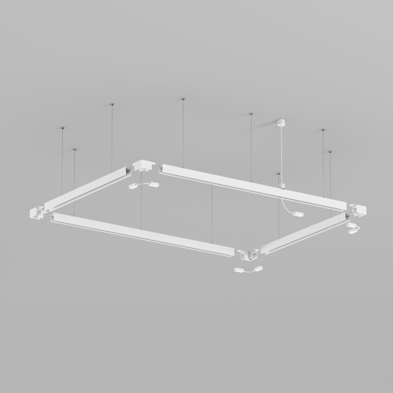 TR2126-WH Механический подвес для трека SMART BASE, IP20, 1.5м, белый, алюминий — изображение 6