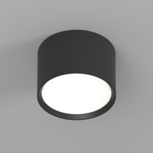 DK2601-BK Светильник накладной LUND, IP 20, до 15 Вт, GX53, LED, черный, алюминий