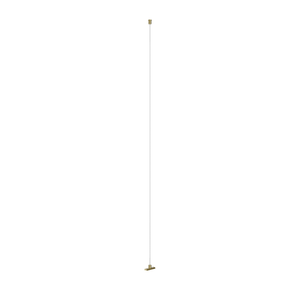 TR5718-SB Механический подвес для трека SHINE BASE, 48V DC, IP20, 2м, сатинированная латунь, алюминий