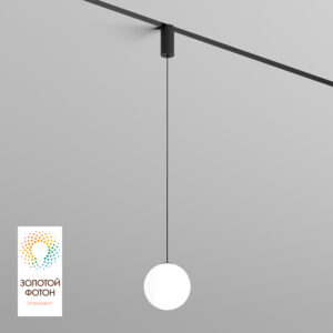 DK8052-BK Подвесной светильник SMART MOON 5W DIM 3000K-6000K, ?130мм, черный, акрил