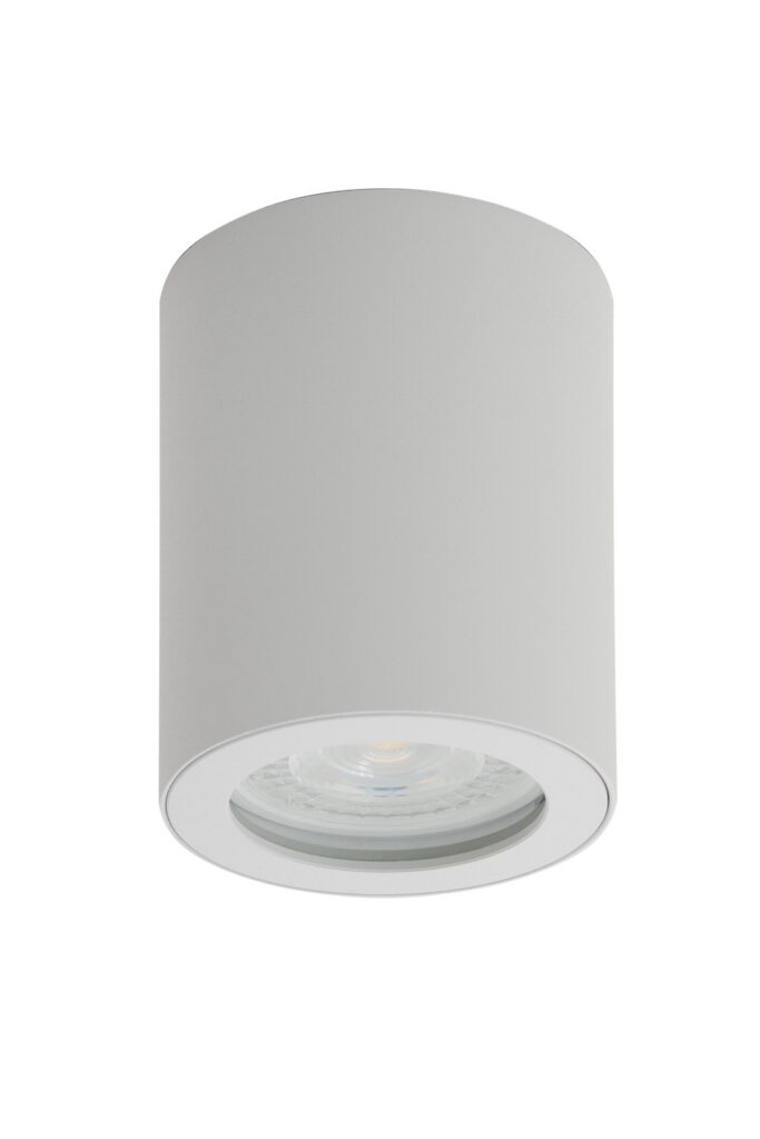 DK3007-WH Накладной светильник влагозащ., IP 44, 15 Вт, GU10, белый, алюминий