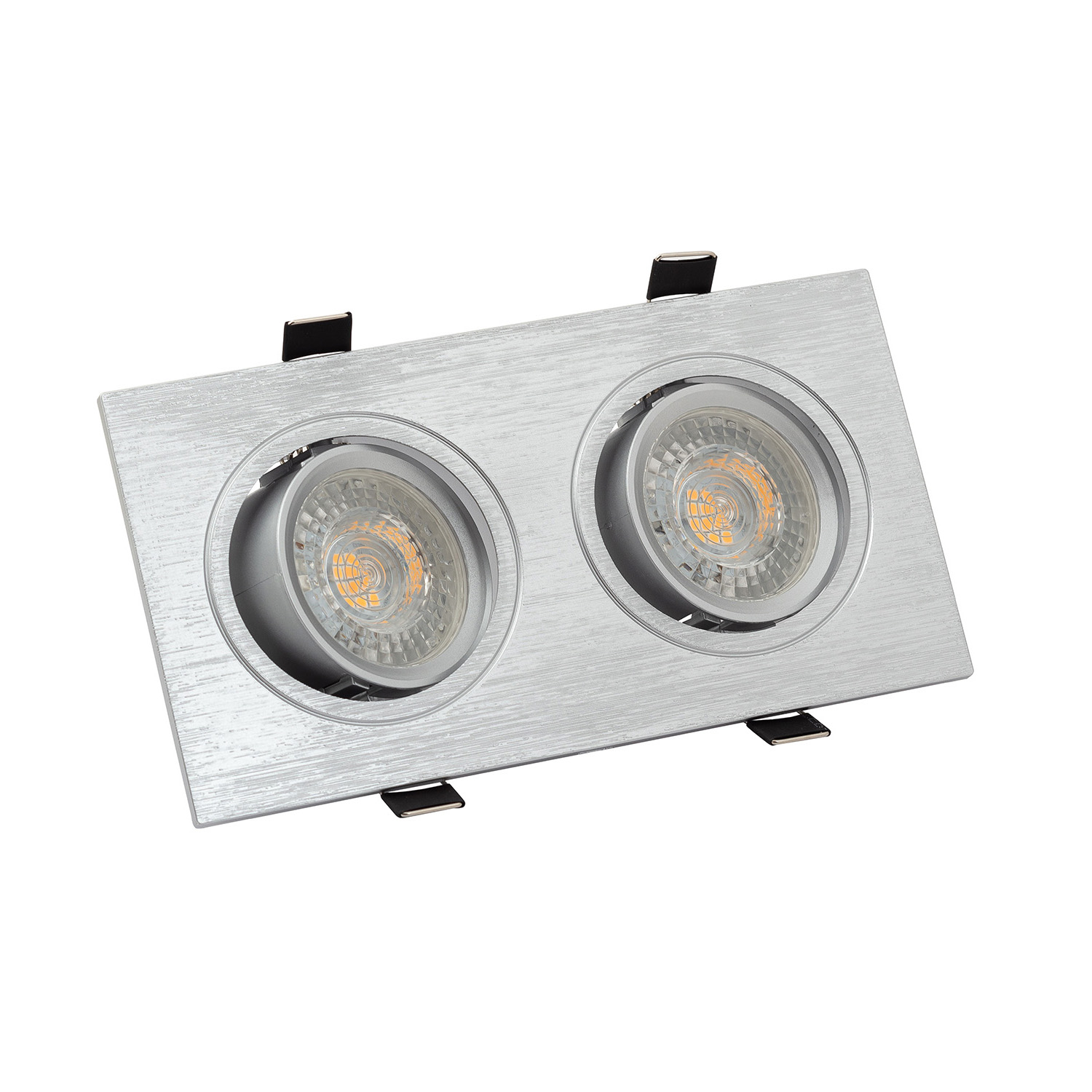 DK3022-CM Встраиваемый светильник, IP 20, 10 Вт, GU5.3, LED, серый, пластик — изображение 2